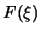$F(\xi)$