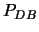 $P_{DB}$