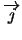 $\overrightarrow{j}$