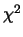 $\chi^{2}$