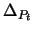 $\Delta_{P_{t}}$