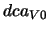 $dca_{V0}$