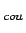 $ _{cou}$