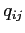$ q_{ij}$