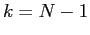 $ k=N-1$