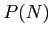 $ P(N)$