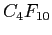 $ C_{4}F_{10}$