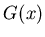 $ G(x)$